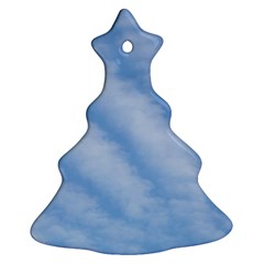 Wavy Clouds Ornament (christmas Tree) by GiftsbyNature