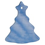 Wavy Clouds Ornament (Christmas Tree) Front