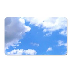 Clouds And Blue Sky Magnet (rectangular) by picsaspassion