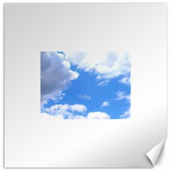 Clouds And Blue Sky Canvas 20  X 20   by picsaspassion