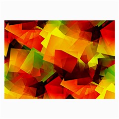 Indian Summer Cubes Large Glasses Cloth