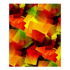 Indian Summer Cubes Shower Curtain 60  X 72  (medium)  by designworld65