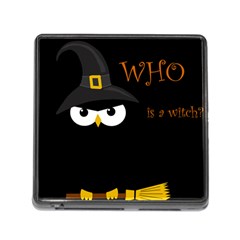 Who Is A Witch? Memory Card Reader (square) by Valentinaart