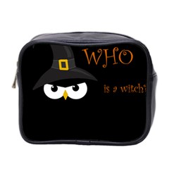 Who Is A Witch? Mini Toiletries Bag 2-side by Valentinaart