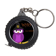 Who Is A Witch? - Purple Measuring Tapes by Valentinaart