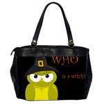 Who is a witch? - yellow Office Handbags (2 Sides)  Back