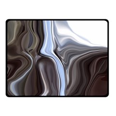 Metallic And Chrome Fleece Blanket (small) by digitaldivadesigns