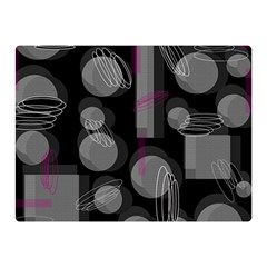 Come Down - Magenta Double Sided Flano Blanket (mini)  by Valentinaart