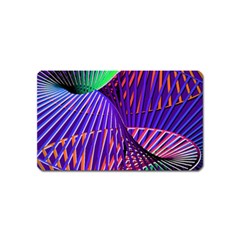 Colorful Rainbow Helix Magnet (name Card) by designworld65