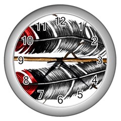 Order Of The Arrow Wall Clocks (silver) 