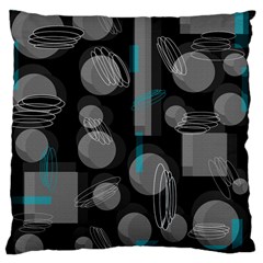 Come Down - Blue Large Cushion Case (two Sides)