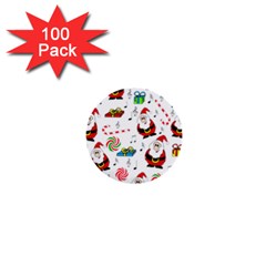 Xmas Song 1  Mini Buttons (100 Pack)  by Valentinaart