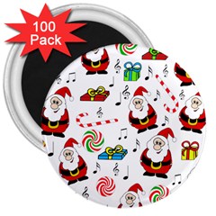 Xmas Song 3  Magnets (100 Pack) by Valentinaart