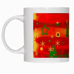 Christmas Magic White Mugs by Valentinaart