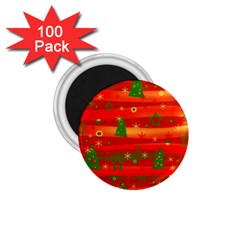 Christmas Magic 1 75  Magnets (100 Pack)  by Valentinaart
