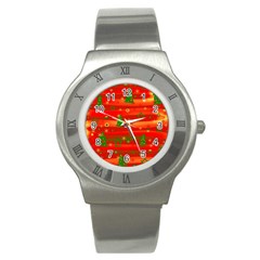 Christmas Magic Stainless Steel Watch by Valentinaart