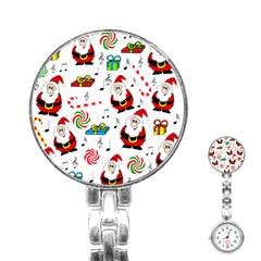 Xmas Song Stainless Steel Nurses Watch by Valentinaart