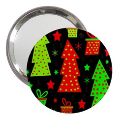 Merry Xmas 3  Handbag Mirrors by Valentinaart