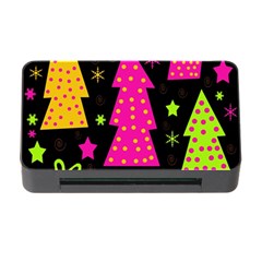 Colorful Xmas Memory Card Reader With Cf by Valentinaart