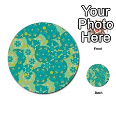 Cyan Design Multi-purpose Cards (round)  by Valentinaart