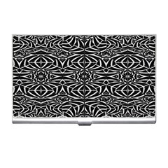 Black And White Tribal Pattern Business Card Holders