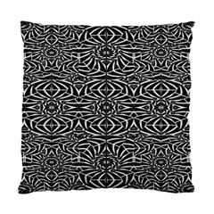 Black And White Tribal Pattern Standard Cushion Case (two Sides) by dflcprints