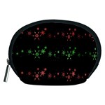 Decorative Xmas snowflakes Accessory Pouches (Medium)  Front