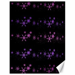 Purple Elegant Xmas Canvas 18  X 24   by Valentinaart