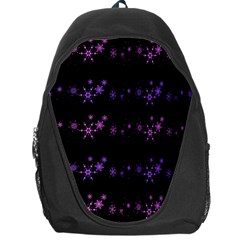 Purple Elegant Xmas Backpack Bag by Valentinaart