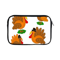 Thanksgiving Turkeys Apple Ipad Mini Zipper Cases by Valentinaart