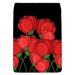 Red Tulips Flap Covers (s)  by Valentinaart