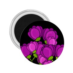 Purple tulips 2.25  Magnets