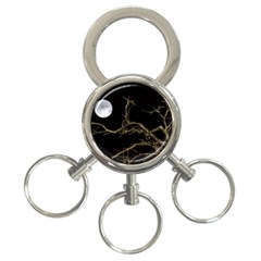 Nature Dark Scene 3-ring Key Chains by dflcprints