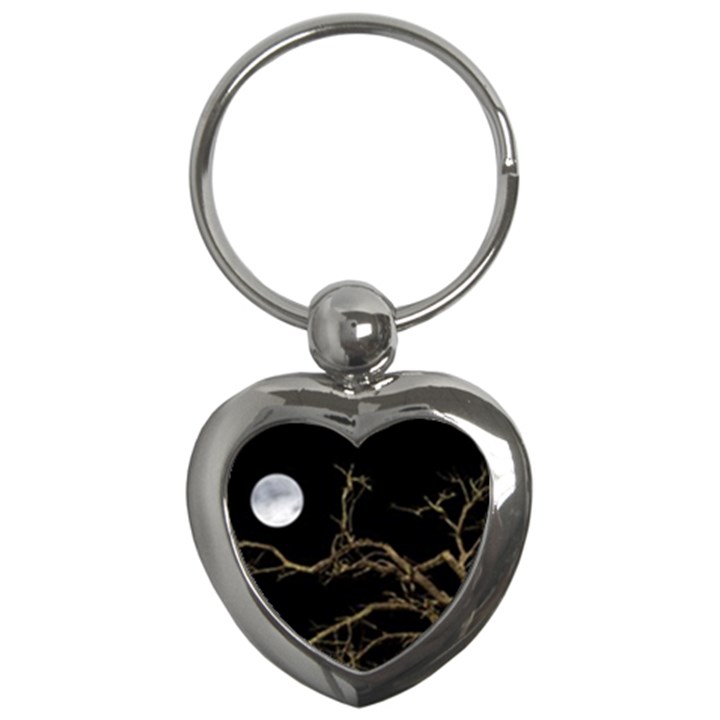 Nature Dark Scene Key Chains (Heart) 