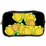 Yellow tulips Toiletries Bags 2-Side Back