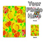 Yellow garden Playing Cards 54 Designs  Front - DiamondK