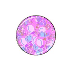 Pink Garden Hat Clip Ball Marker (10 Pack) by Valentinaart