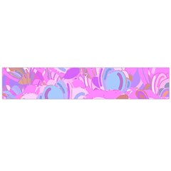 Pink Garden Flano Scarf (large) by Valentinaart