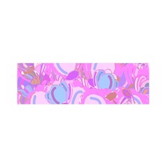 Pink Garden Satin Scarf (oblong) by Valentinaart