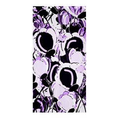 Purple Abstract Garden Shower Curtain 36  X 72  (stall)  by Valentinaart