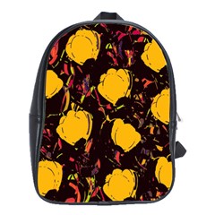 Yellow Roses  School Bags(large)  by Valentinaart