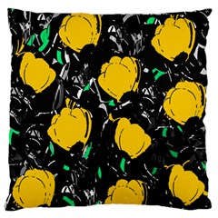 Yellow Roses 2 Standard Flano Cushion Case (one Side) by Valentinaart