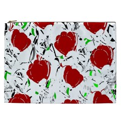 Red Roses 2 Cosmetic Bag (xxl) 