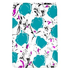 Cyan Roses Flap Covers (s)  by Valentinaart