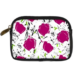 Magenta roses Digital Camera Cases