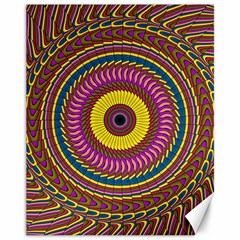 Ornament Mandala Canvas 11  X 14   by designworld65