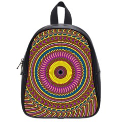 Ornament Mandala School Bags (small)  by designworld65