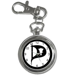 Pirate Party Of Iceland Logo Key Chain Watches by abbeyz71