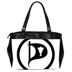 Pirate Party of Iceland Logo Office Handbags (2 Sides)  Back