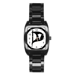 Pirate Party Of Iceland Logo Stainless Steel Barrel Watch by abbeyz71